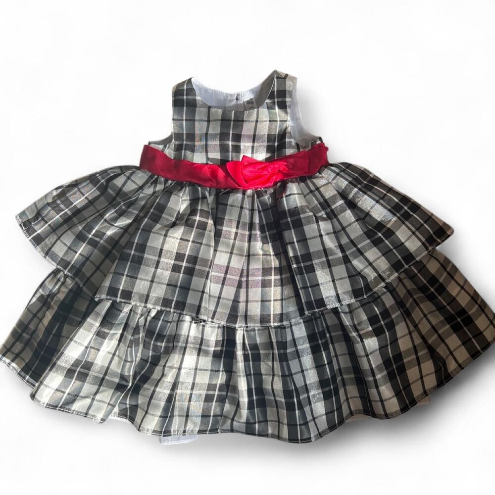 2T Cherokee plaid dress